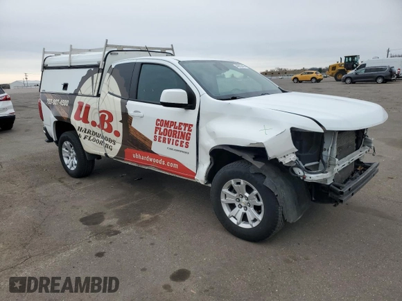2021 Chevrolet Colorado 2WD LT with VIN 1GCHSCEA1M1234681, listed as a Copart auction lot 49910445 with 98,717 mi miles and Salvage title. Bid and sale history available at DreamBid. Image 4.