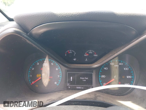 2022 Chevrolet Colorado 4WD Work Truck with VIN 1GCGTBEN0N1136281, listed as a IAAI auction lot 42258405 with 56,863 mi miles and . Bid and sale history available at DreamBid. Image 7.