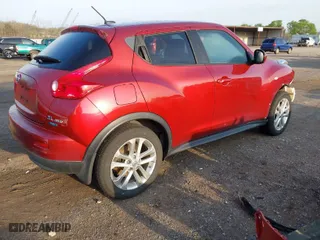 2014 Nissan Juke SL with VIN JN8AF5MV7ET363203, listed as a IAAI auction lot 41908757 with 168,330 mi miles. Bid and sale history available at carsss.com. Image 4.