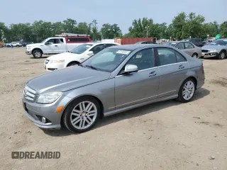 2009 Mercedes-Benz C 300 Sport with VIN WDDGF81X79F260919, listed as a Copart auction lot 60160085 with 138,842 mi miles and Salvage title. Bid and sale history available at DreamBid. Image 1.
