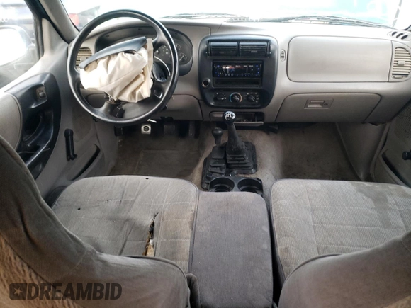1995 Ford Ranger XLT with VIN 1FTDR15X0SPA35845, listed as a Copart auction lot 81983874 with 214,785 mi miles and Salvage Title. Bid and sale history available at DreamBid. Image 8.