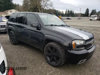 2006 Chevrolet TrailBlazer LT with VIN 1GNES13H062260085, listed as a Copart auction lot 83946144 with 0 mi miles and Salvage Title. Bid and sale history available at carsss.com. Image 4.