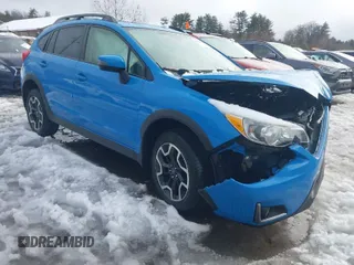 2016 Subaru Crosstrek Limited with VIN JF2GPANC3G8214836, listed as a IAAI auction lot 41564340 with 119,615 mi miles. Bid and sale history available at carsss.com. Image 1.