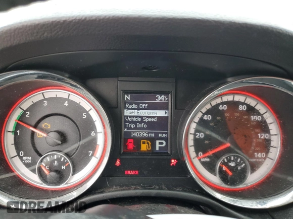 2013 Dodge Durango Special Service with VIN 1C4RDJFG9DC684444, listed as a Copart auction lot 43561295 with 140,396 mi miles and Salvage Title. Bid and sale history available at carsss.com. Image 9.