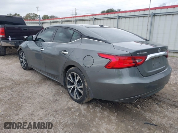 2017 Nissan Maxima SV with VIN 1N4AA6AP1HC391417, listed as a IAAI auction lot 41318033 with 102,998 mi miles and . Bid and sale history available at DreamBid. Image 3.