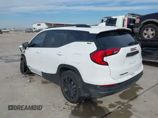 2021 GMC Terrain SLT with VIN 3GKALPEV2ML392243, listed as a IAAI auction lot 41337368 with 20,900 mi miles and . Bid and sale history available at DreamBid. Image 3.
