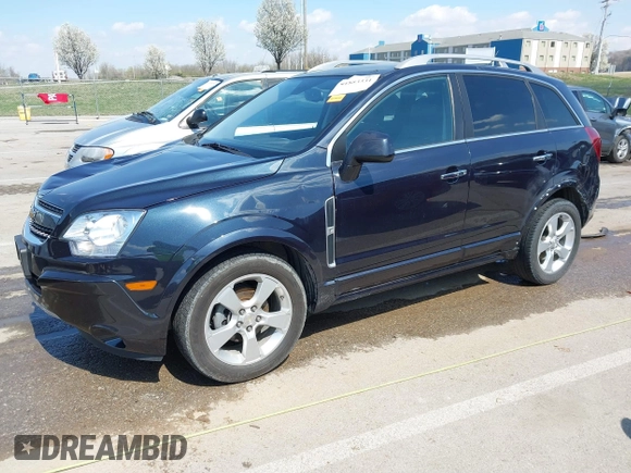 2014 Chevrolet Captiva Sport LTZ with VIN 3GNAL4EK0ES660141, listed as a IAAI auction lot 41883331 with 107,028 mi miles. Bid and sale history available at carsss.com. Image 2.