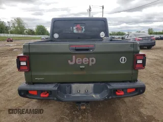 2021 Jeep Gladiator Rubicon with VIN 1C6JJTBM6ML580028, listed as a Copart auction lot 56526085 with 55,462 mi miles and Salvage title. Bid and sale history available at DreamBid. Image 6.