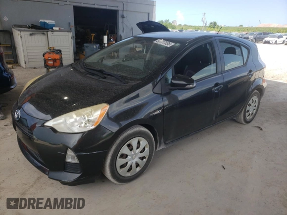 2012 Toyota Prius One z VIN JTDKDTB30C1504892, wystawiony jako Copart lot #60348625 z przebiegiem 85 880 mil mil oraz Czysty tytuł • Clean title. Historia ofert i sprzedaży dostępna na DreamBid. Obrazek 1.
