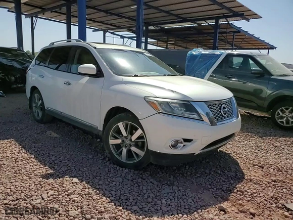 2014 Nissan Pathfinder Platinum with VIN 5N1AR2MM9EC698533, listed as a Copart auction lot 52021855 with 193,144 mi miles and Salvage Title. Bid and sale history available at carsss.com. Image 11.