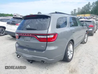 2023 Dodge Durango R/T Plus with VIN 1C4SDHCT1PC616557, listed as a IAAI auction lot 42320053 with 25,697 mi miles and . Bid and sale history available at DreamBid. Image 4.