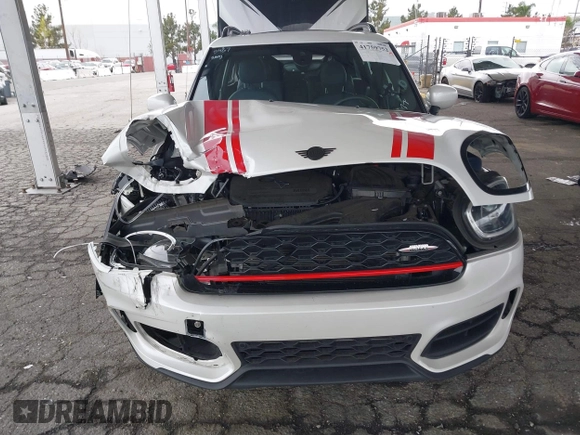 2024 MINI Countryman John Cooper Works with VIN WMZ33BS03R3R53245, listed as a IAAI auction lot 41759752 with 22,574 mi miles and . Bid and sale history available at DreamBid. Image 11.