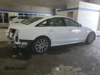 2012 Audi A6 Prestige with VIN WAUHGAFC4CN053505, listed as a Copart auction lot 54649245 with 92,328 mi miles and Salvage title. Bid and sale history available at DreamBid. Image 3.