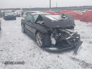 2019 Ford Mustang GT with VIN 1FA6P8CF0K5141232, listed as a IAAI auction lot 41171329 with 87,015 mi miles and . Bid and sale history available at carsss.com. Image 1.