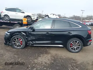 2024 Audi SQ5 Sportback Premium Plus with VIN WA124AFY6R2104522, listed as a IAAI auction lot 40980151 with 2,429 mi miles and . Bid and sale history available at DreamBid. Image 14.