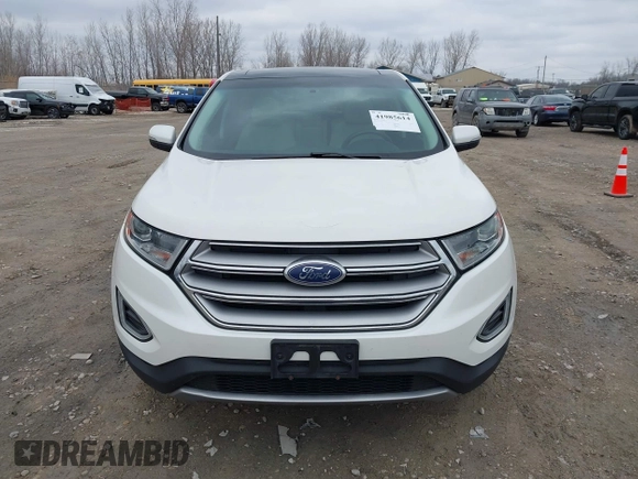 2016 Ford Edge Titanium with VIN 2FMPK3K92GBB86702, listed as a IAAI auction lot 41985614 with 171,722 mi miles. Bid and sale history available at carsss.com. Image 6.