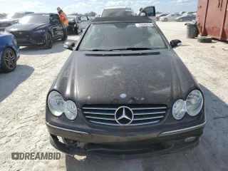 2005 Mercedes-Benz CLK 500 with VIN WDBTK75G65T049195, listed as a Copart auction lot 75549294 with Not Provided miles and Salvage Title. Bid and sale history available at DreamBid. Image 5.