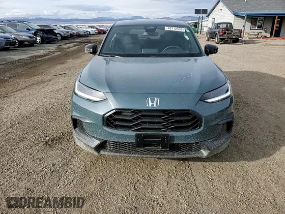 2024 Honda HR-V Sport with VIN 3CZRZ2H53RM732166, listed as a Copart auction lot 48712595 with 1,870 mi miles and Salvage title. Bid and sale history available at DreamBid. Image 11.