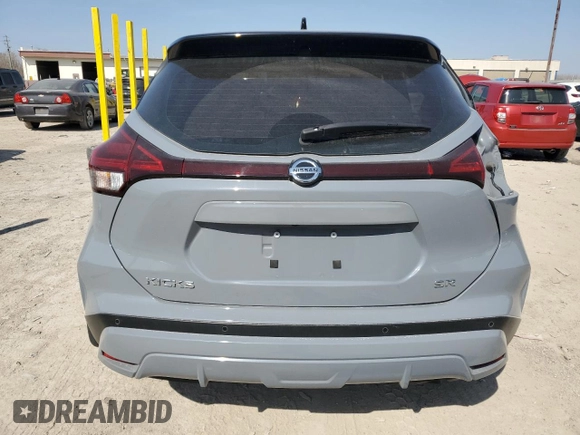 2021 Nissan Kicks SR with VIN 3N1CP5DV8ML474978, listed as a Copart auction lot 48750975 with 74,988 mi miles and Salvage Title. Bid and sale history available at carsss.com. Image 6.
