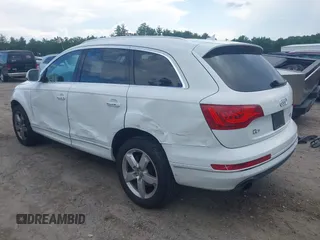 2015 Audi Q7 Premium Plus with VIN WA1LGAFE3FD008123, listed as a IAAI auction lot 42524845 with 94,785 mi miles and . Bid and sale history available at DreamBid. Image 3.