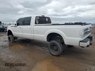 2016 Ford F-350 Platinum with VIN 1FT8W3BT4GEA03927, listed as a Copart auction lot 59504725 with Not provided miles and Salvage title. Bid and sale history available at DreamBid. Image 2.