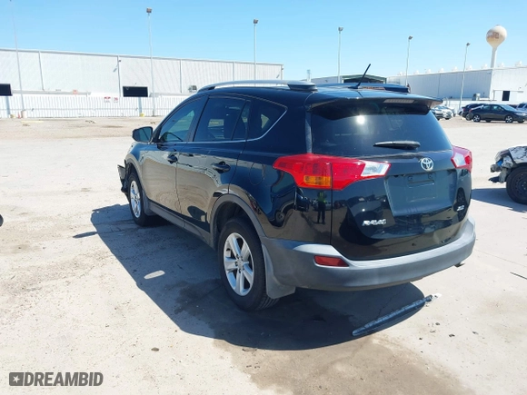 2014 Toyota RAV4 XLE with VIN 2T3WFREV6EW103184, listed as a IAAI auction lot 41966617 with 116,533 mi miles. Bid and sale history available at carsss.com. Image 3.
