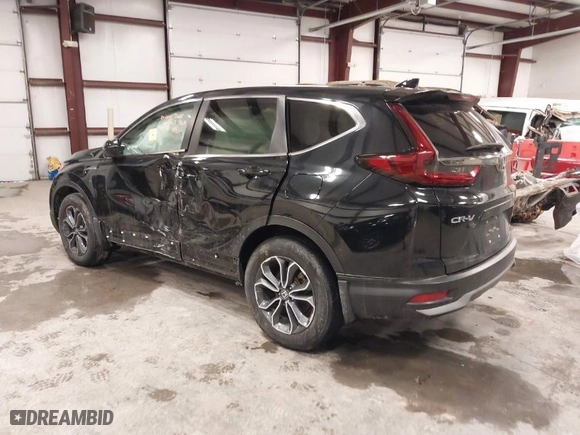 2022 Honda CR-V Hybrid EX-L with VIN 5J6RT6H88NL058238, listed as a IAAI auction lot 41611862 with 40,925 mi miles. Bid and sale history available at carsss.com. Image 3.