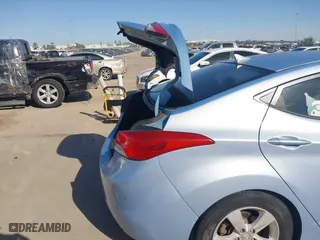 2011 Hyundai Elantra Ltd with VIN KMHDH4AE7BU107663, listed as a IAAI auction lot 41652200 with 218,074 mi miles. Bid and sale history available at carsss.com. Image 18.