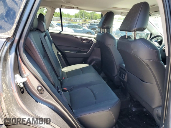 2024 Toyota RAV4 XLE Premium with VIN 2T3A1RFV2RC454169, listed as a Copart auction lot 57758245 with 5,139 mi miles and Salvage title. Bid and sale history available at DreamBid. Image 10.