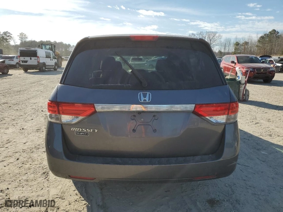 2015 Honda Odyssey LX with VIN 5FNRL5H27FB024470, listed as a Copart auction lot 46872155 with 226,414 mi miles and Salvage Title. Bid and sale history available at carsss.com. Image 6.