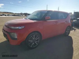 2020 Kia Soul GT-Line with VIN KNDJ63AU5L7081661, listed as a Copart auction lot 88968445 with 55,640 mi miles and Salvage Title. Bid and sale history available at carsss.com. Image 1.