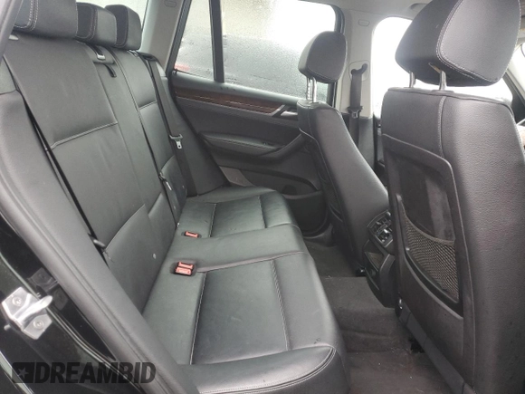 2017 BMW X3 xDrive28i with VIN 5UXWX9C33H0T25235, listed as a Copart auction lot 43625065 with 116,360 mi miles and Salvage Title. Bid and sale history available at DreamBid. Image 11.