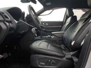 2018 Ford Explorer Platinum with VIN 1FM5K8HT0JGA01893, listed as a Copart auction lot 58896355 with 77,186 mi miles and Salvage title. Bid and sale history available at DreamBid. Image 7.