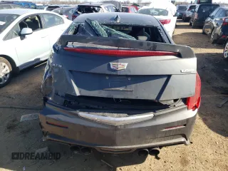 2016 Cadillac ATS-V with VIN 1G6AN5SY8G0107851, listed as a Copart auction lot 42589984 with 117,190 mi miles. Bid and sale history available at carsss.com. Image 6.
