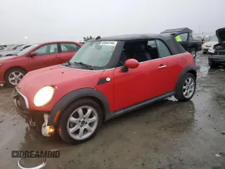 2009 MINI Convertible z VIN WMWMR33539TU96291, wystawiony jako Copart lot #83849744 z przebiegiem 65 056 mil mil oraz Szkoda całkowita • Salvage title. Historia ofert i sprzedaży dostępna na DreamBid. Obrazek 1.
