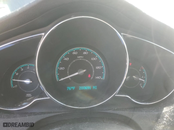 2011 Chevrolet Malibu LT w/1LT with VIN 1G1ZC5E12BF181866, listed as a Copart auction lot 48371955 with 200,691 mi miles and Salvage Title. Bid and sale history available at carsss.com. Image 9.