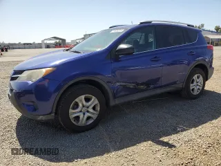 2014 Toyota RAV4 LE with VIN 2T3ZFREV1EW087666, listed as a Copart auction lot 61606015 with 104,812 mi miles and Salvage title. Bid and sale history available at DreamBid. Image 1.