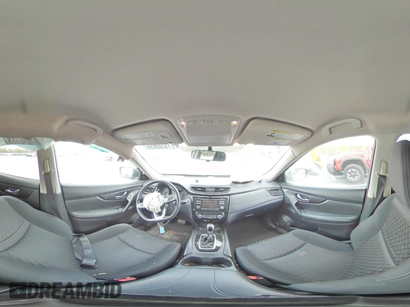2017 Nissan Rogue SV with VIN KNMAT2MT8HP518226, listed as a Copart auction lot 51650855 with 121,031 mi miles and Salvage Title. Bid and sale history available at carsss.com. Image 13.
