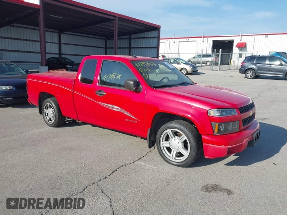2004 Chevrolet Colorado LS ZQ8 with VIN 1GCCS196048192628, listed as a IAAI auction lot 41891759 with 199,102 mi miles. Bid and sale history available at carsss.com. Image 1.