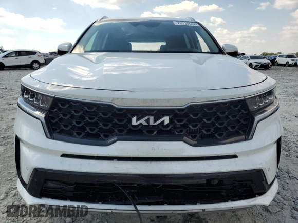 2023 Kia Sorento Hybrid EX with VIN KNDRHDLG9P5159421, listed as a Copart auction lot 75330694 with 42,158 mi miles and Salvage Title. Bid and sale history available at carsss.com. Image 5.