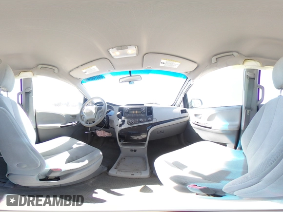 2014 Toyota Sienna L with VIN 5TDZK3DC9ES468417, listed as a Copart auction lot 49970045 with 168,176 mi miles and Salvage Title. Bid and sale history available at carsss.com. Image 14.