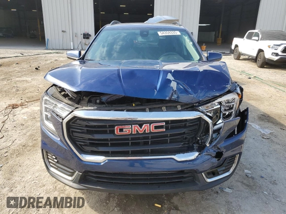 2022 GMC Terrain SLE with VIN 3GKALTEVXNL285189, listed as a Copart auction lot 54359335 with 55,682 mi miles and Non repairable. Bid and sale history available at DreamBid. Image 5.
