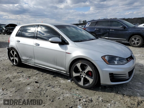 2016 Volkswagen Golf GTI SE with VIN 3VW5T7AU6GM060067, listed as a Copart auction lot 42427985 with 101,080 mi miles and Salvage Title. Bid and sale history available at carsss.com. Image 4.