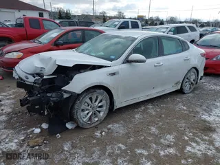 2018 Kia Optima LX with VIN 5XXGT4L37JG190270, listed as a IAAI auction lot 41269321 with NaN miles. Bid and sale history available at carsss.com. Image 18.