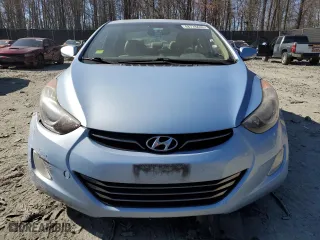 2011 Hyundai Elantra Ltd with VIN KMHDH4AE6BU159320, listed as a Copart auction lot 48778445 with 136,289 mi miles and Salvage Title. Bid and sale history available at carsss.com. Image 5.