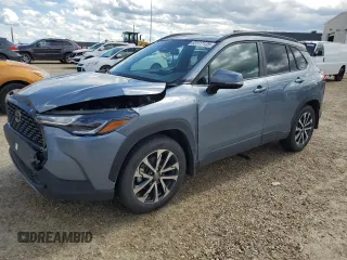 2024 Toyota Corolla Cross LE with VIN 7MUBAABG9RV089847, listed as a Copart auction lot 63117135 with 22,974 mi miles and Salvage title. Bid and sale history available at DreamBid. Image 1.
