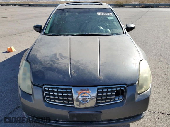 2006 Nissan Maxima 3.5 SE with VIN 1N4BA41EX6C817495, listed as a Copart auction lot 72398964 with 127,145 mi miles and Clean Title. Bid and sale history available at carsss.com. Image 5.