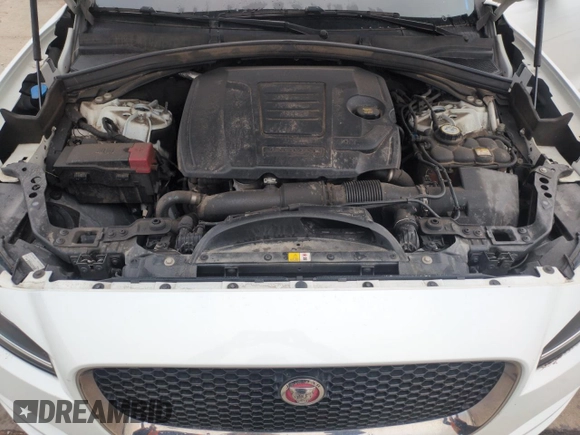 2019 Jaguar F-Pace 25t with VIN SADCS2FX0KA602177, listed as a Copart auction lot 54498345 with 91,122 mi miles and Salvage title. Bid and sale history available at DreamBid. Image 12.