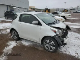 2014 Scion iQ with VIN JTNJJXB09EJ030330, listed as a Copart auction lot 45241105 with 46,879 mi miles and Salvage title. Bid and sale history available at DreamBid. Image 4.