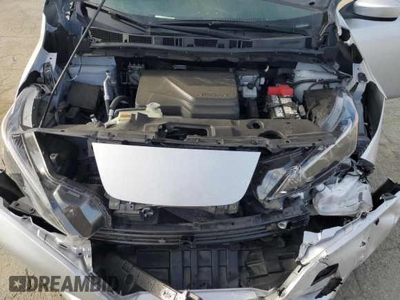 2023 Nissan LEAF S with VIN 1N4AZ1BV8PC556452, listed as a Copart auction lot 52210085 with 12,587 mi miles and Salvage Title. Bid and sale history available at DreamBid. Image 12.
